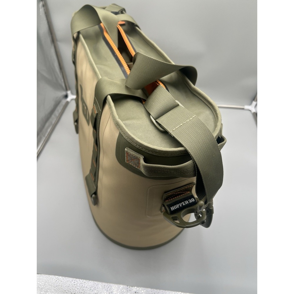 Yeti Hopper 30 Field Tan/Olive Green & Blaze Orange Interior  RARE HTF - Picture 3 of 8